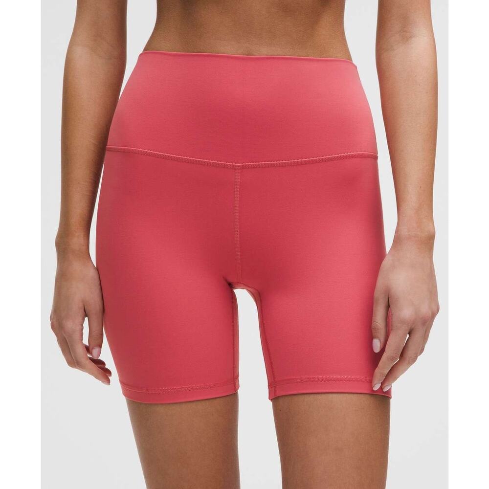 Lululemon Align High Rise Short 6” Desert Red Size 6 - Picture 7 of 9
